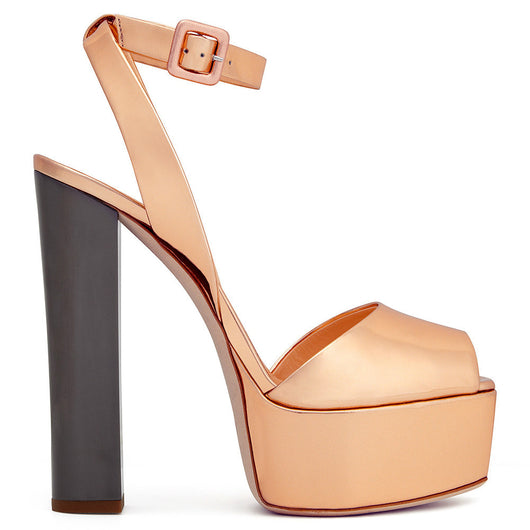 Zapatos Plataforma Color Block con Tacón Grueso para Mujer - Image 8