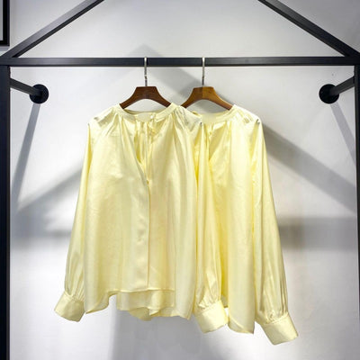 Blusa de Seda Mulberry para Primavera y Verano - Image 9
