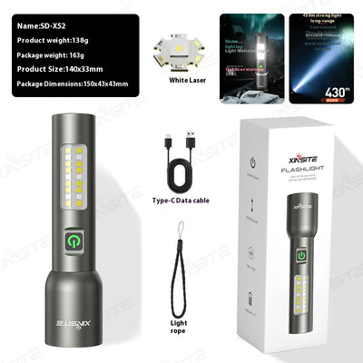 Linterna Telescópica de Aleación de Aluminio con Alcance Extendido - Image 9
