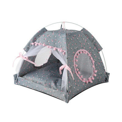 Casa Refugio Felina Semiabierta para Verano con Colchoneta - Image 13