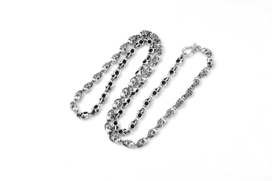 Collar de Plata Esterlina 925 con Calavera de 6mm - Image 14