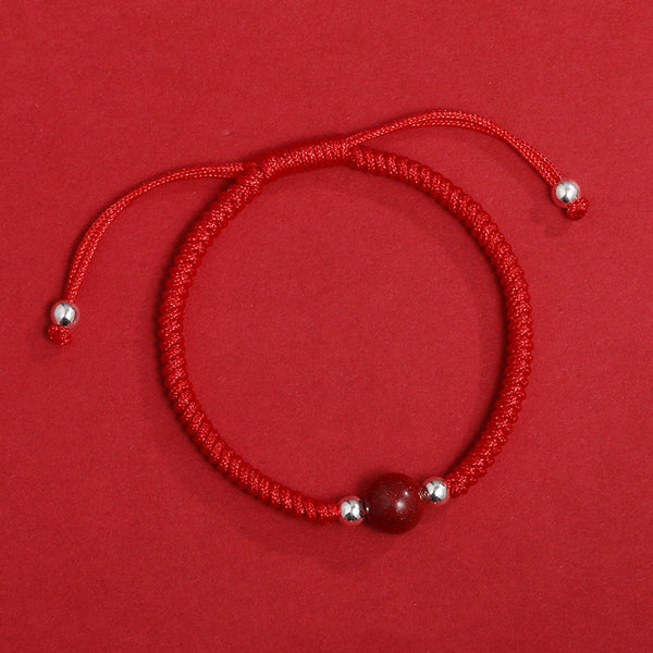Pulsera Tejida a Mano Roja para Amantes de Vacas - Regalo Artesanal - Image 5