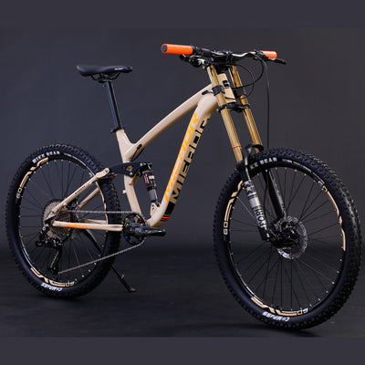 Bicicleta de Montaña con Suspensión Trasera de Aleación de Aluminio y Frenos Hidráulicos - Image 5