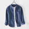 Camisa Casual con Cuello Mao Talla S para Hombre