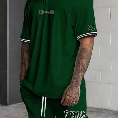 Conjunto de Playeras de Manga Corta para Hombre - Moda Verano Trendy - Image 4