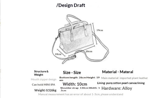 Bolso de Cuero Genuino para Mujer - Diseño Vintage Versátil para Diario - Image 15