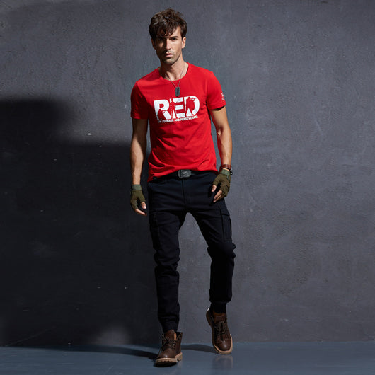 Pantalones Slim Fit de Color Sólido para Hombre - Image 10