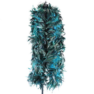Bufanda de Plumas de Gallina Colorida - Accesorios Velvet Catwalk - Image 12