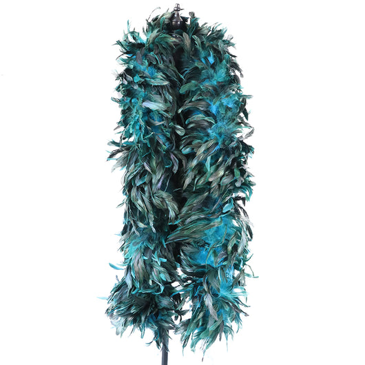 Bufanda de Plumas de Gallina Colorida - Accesorios Velvet Catwalk - Image 12