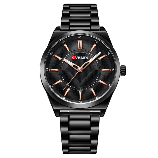 Reloj Empresarial Impermeable para Hombre con Cierre de Barra - Image 3