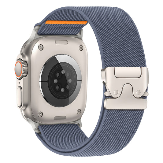 Correa Elástica de Nylon con Combinación de Colores para Reloj - Image 2