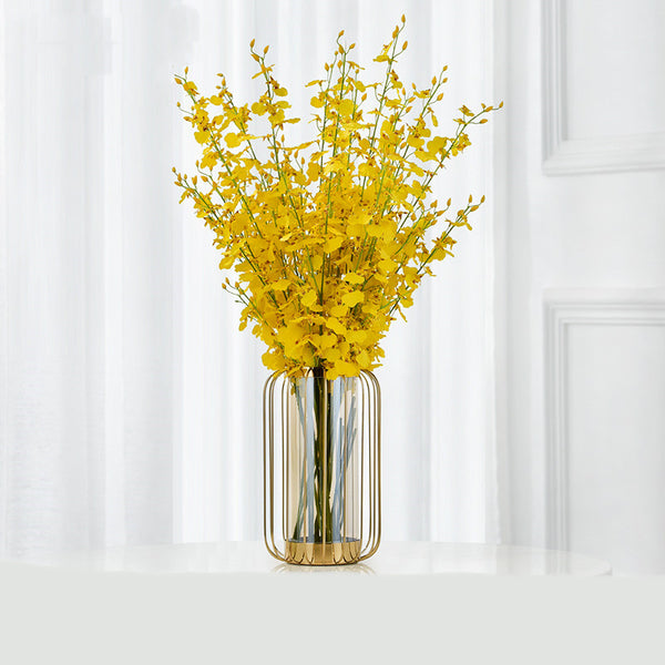 Jarrón Decorativo de Lujo con Flores Secas Simuladas para Sala de Estar - Image 16