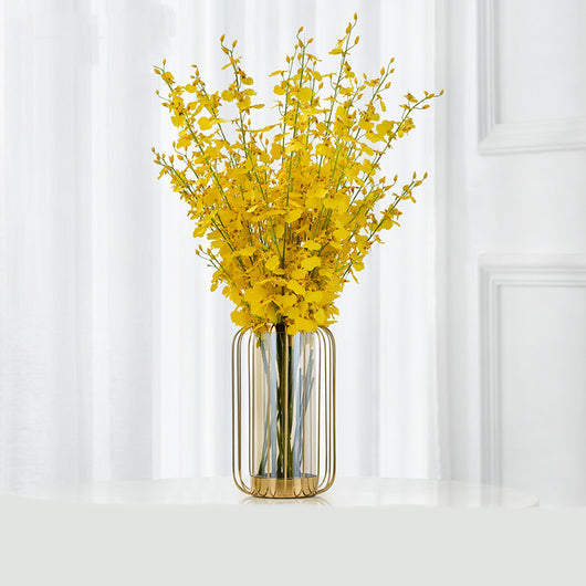 Jarrón Decorativo de Lujo con Flores Secas Simuladas para Sala de Estar - Image 16