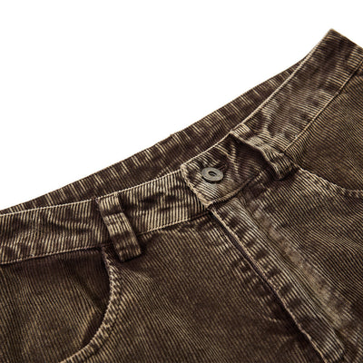 Pantalones Vintage de Pierna Ancha Estilo Americano para Hombre - Image 3