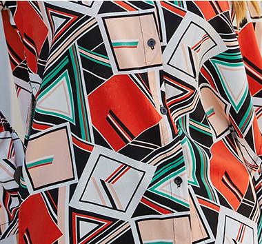 Blusa Elegante de Contraste de Colores para Mujer - Image 13
