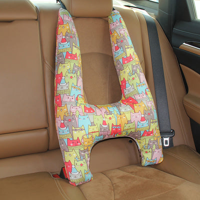 Almohada Multifuncional para Auto - Cojín Acolchado 2 en 1 con Funda Desmontable - Image 12
