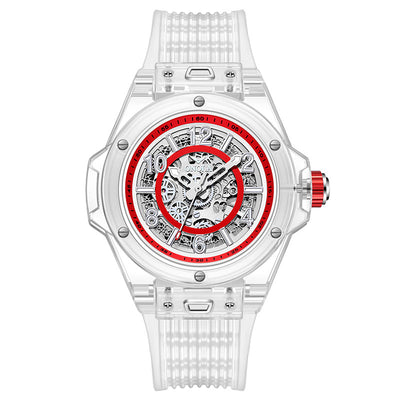 Reloj Automático Mecánico para Hombre Resistente al Agua con Esfera Transparente - Image 5