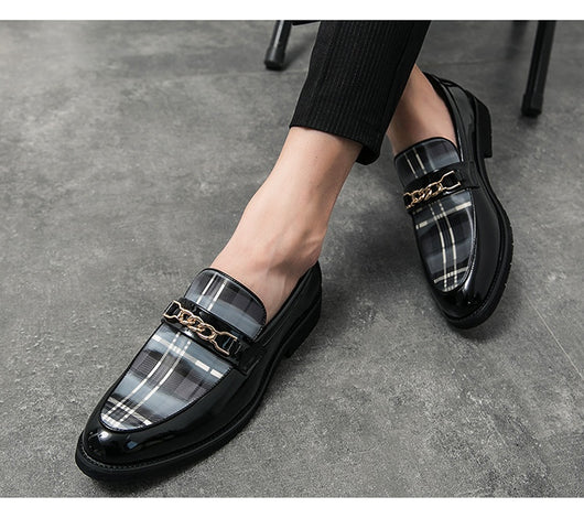 Zapatos Casuales de Cuero con Punta para Hombre - Image 31