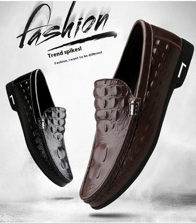 Zapatos Casuales de Cuero Genuino Transpirables para Hombre - Image 9