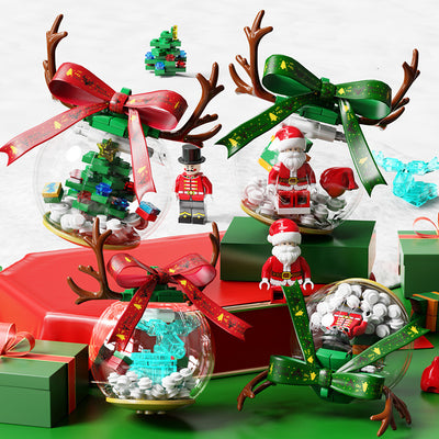 Juego de Construcción Santa Claus con Bola de Astas Cuatro en Uno - Image 3
