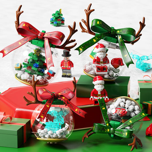 Juego de Construcción Santa Claus con Bola de Astas Cuatro en Uno - Image 3