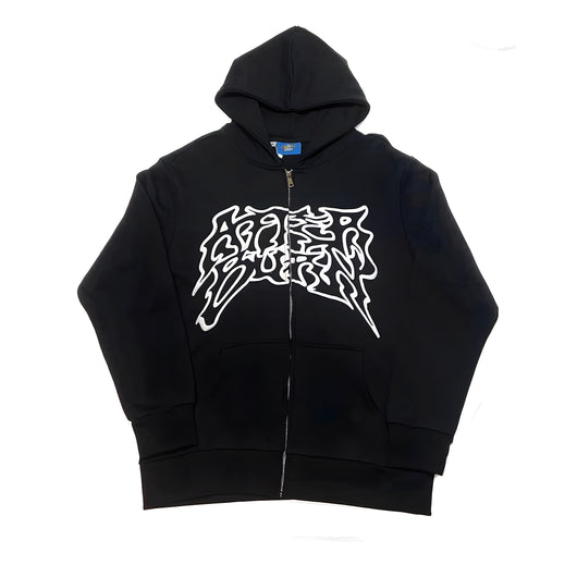 Sudadera Cardigan Hip-hop con Capucha para Hombre - Image 6
