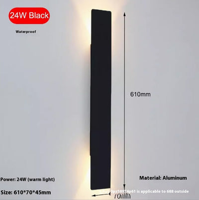 Lámpara de Pared Minimalista Moderna para Pasillos y Escaleras - Image 6