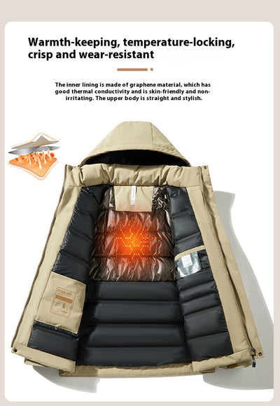 Chaqueta de Montaña Térmica Impermeable y Cortavientos - Image 28