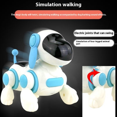 Perrito Robot Musical Interactivo con Función de Gateo para Bebés