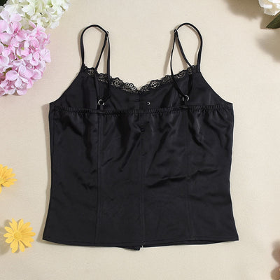 Chaleco Cropped Ajustable con Tirantes Huecos y Diseño Sexy - Image 12