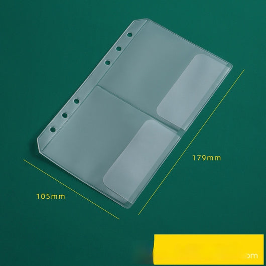 Bolsa Organizadora Transparente con Cierre para Cuadernos A5/A6 y Tarjetas - Image 10