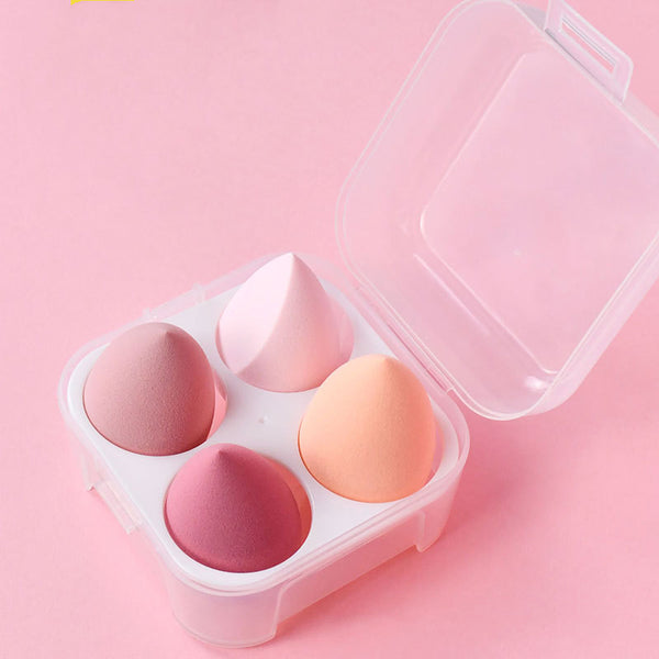Esponjas de Maquillaje Huevo Dual - Polvo y Líquido