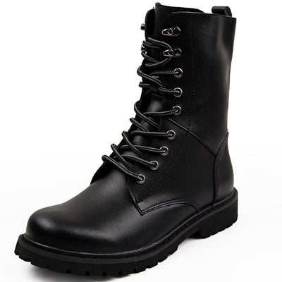 Botas Martin Retro para Hombre con Forro Cálido y Suela Resistente - Image 3