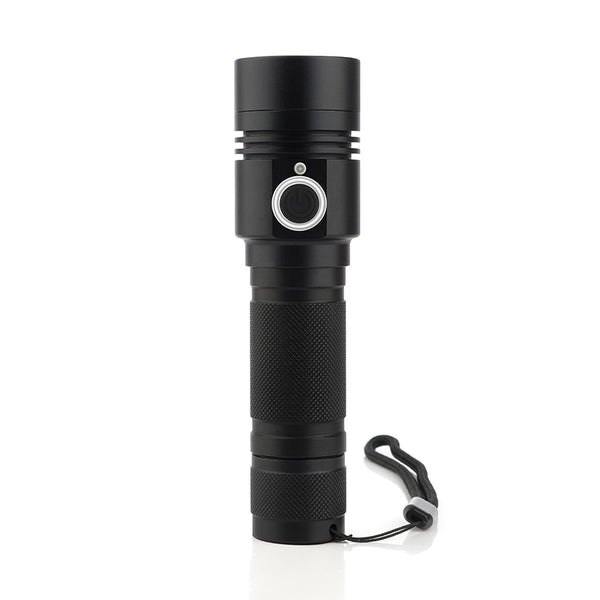 Linterna LED Recargable de Aluminio Ultra Resistente
