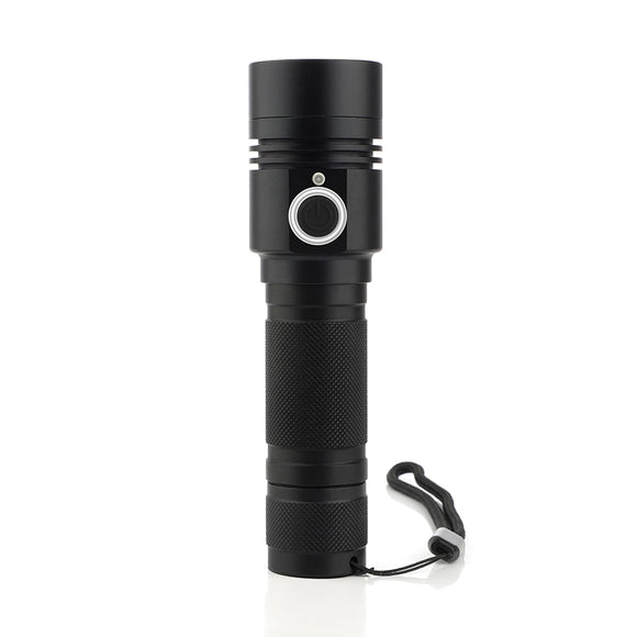 Linterna LED Recargable de Aluminio Ultra Resistente