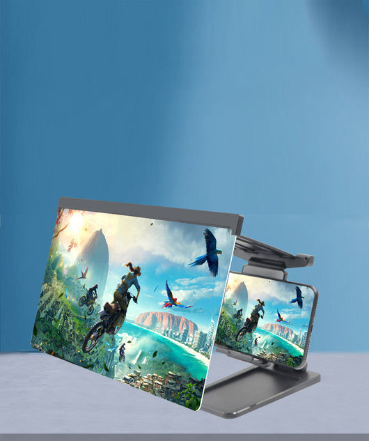 Amplificador de Pantalla 12" para iPhone y iPad - Lupa 3D con Soporte Plegable - Image 16