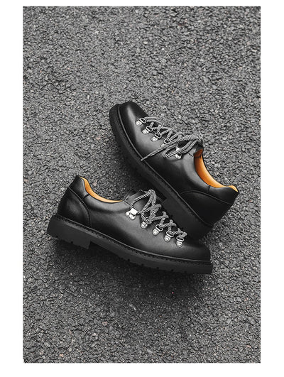 Zapatos Casuales Estilo Británico Retro de Trabajo - Image 14