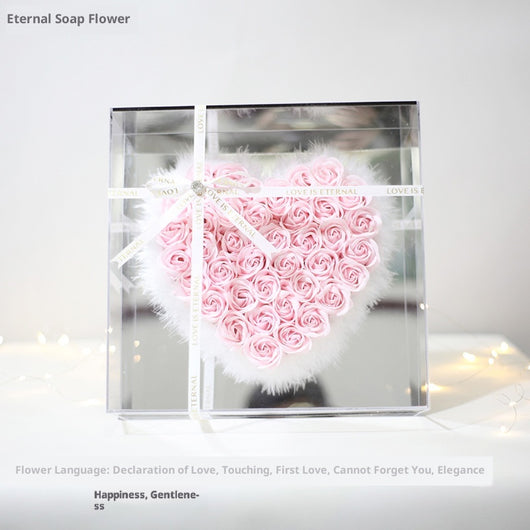 Ramo de Flores Eternas para San Valentín y Cumpleaños en Caja de Regalo - Image 8
