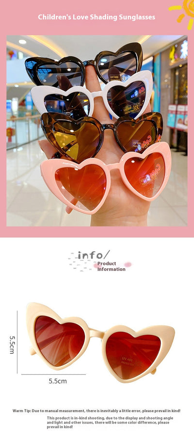 Gafas de Sol Infantiles Corazón Melocotón con Protección UV - Image 13