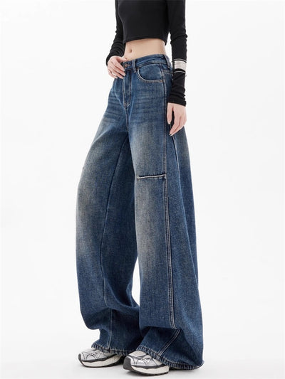 Pantalón Ancho Largo Holgado con Diseño de Guadaña - Image 8