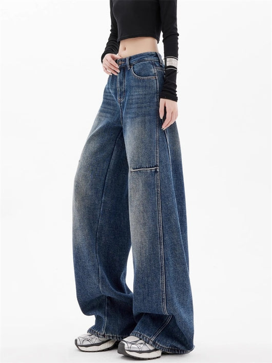 Pantalón Ancho Largo Holgado con Diseño de Guadaña - Image 8