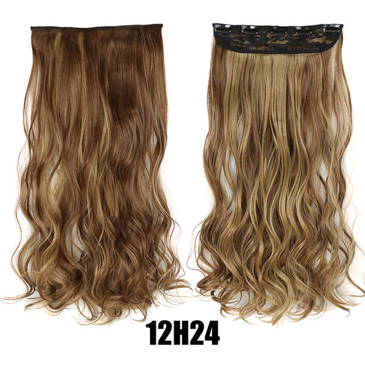 Extensiones de Cabello Ondulado Largo Voluminoso - Efecto Natural Sin Rastro - Image 6
