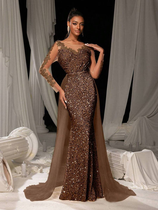 Vestido de Fiesta con Encaje para Mujer - Elegancia Nocturna - Image 13