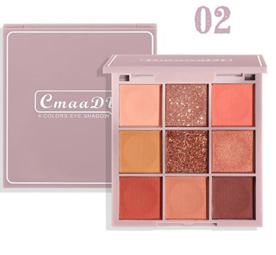 Paleta de Sombras de Dedos 9 Colores - Acabado Profesional - Image 12