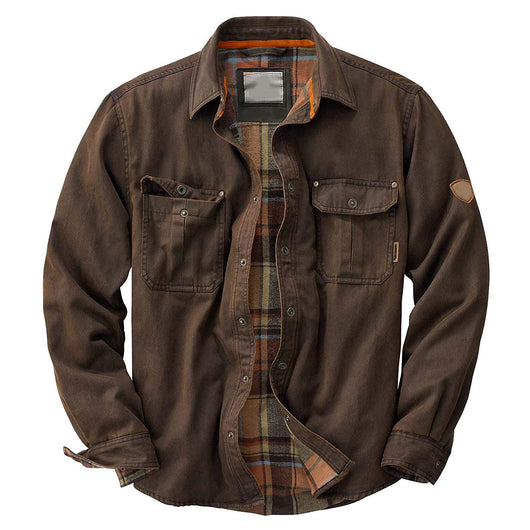 Chaqueta Acolchada con Cuello Mao para Hombre - Image 2