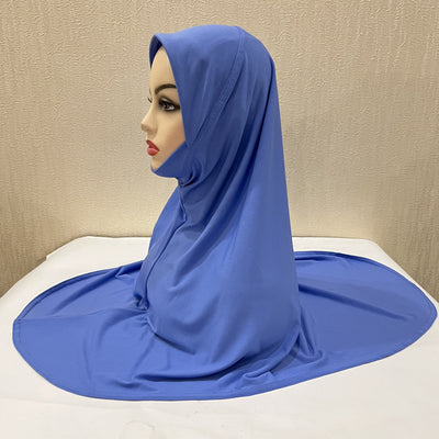 Turbante Ligero de Gasa Malaya - Pañuelo Multiuso en Colores Sólidos - Image 32