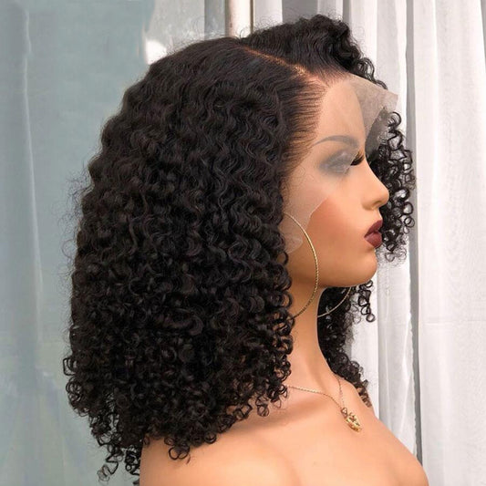 Peluca Bob Corto Encaje Frontal 10A Cabello Humano Brasileño - Image 2