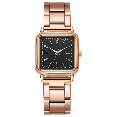 Reloj de Moda Casual Digital Cuadrado con Correa Esmerilada - Image 9