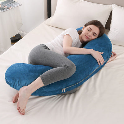 Almohada de Embarazo Ergonómica con Soporte Lumbar para Dormir de Lado - Image 19