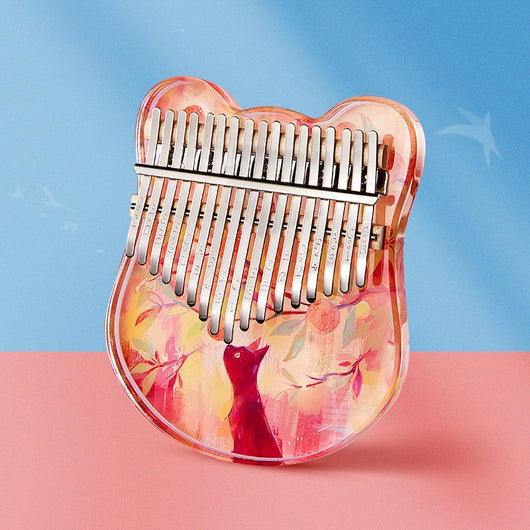 Kalimba de Cristal Acrílico Transparente - Instrumento de Pulgar - Image 6